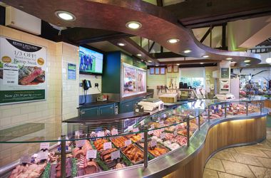 Garsons butchers counter, Esher